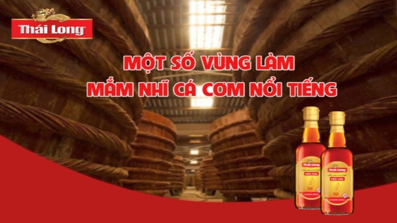 MỘT SỐ VÙNG LÀM NƯỚC MẮM NHĨ CÁ CƠM NỔI TIẾNG TẠI VIỆT NAM