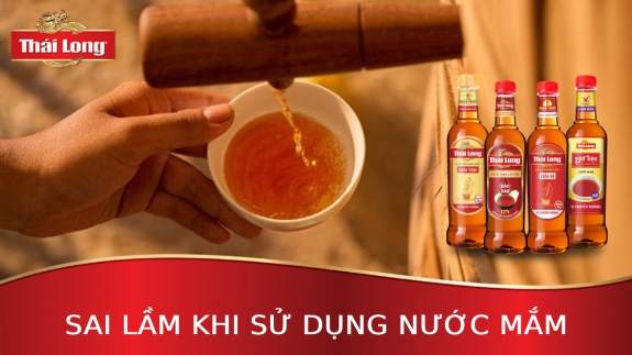 SAI LẦM KHI SỬ DỤNG NƯỚC MẮM