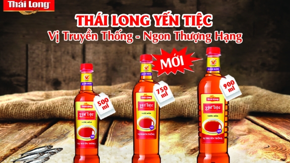 SIÊU PHẨM MỚI - NƯỚC MẮM THÁI LONG YẾN TIỆC