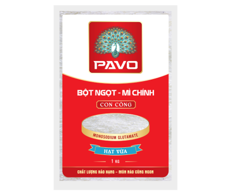 BỘT NGỌT (MÌ CHÍNH) CON CÔNG - HẠT VỪA 1000gr