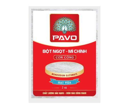 BỘT NGỌT (MÌ CHÍNH) CON CÔNG - HẠT VỪA 2000gr