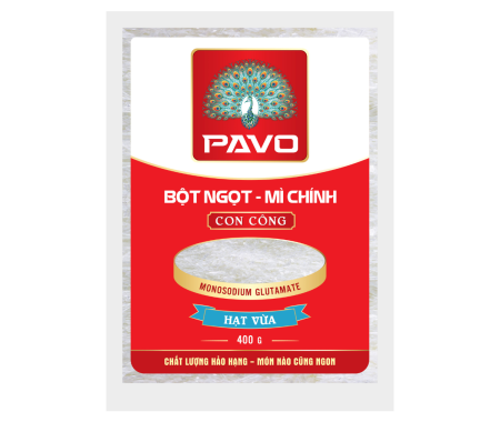 BỘT NGỌT (MÌ CHÍNH) CON CÔNG - HẠT VỪA 400gr