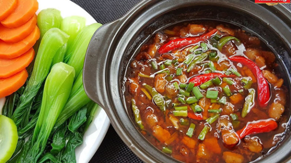 Rau Củ Luộc Chấm Kho Quẹt Với Nước Mắm Thơm Ngon Đúng Điệu