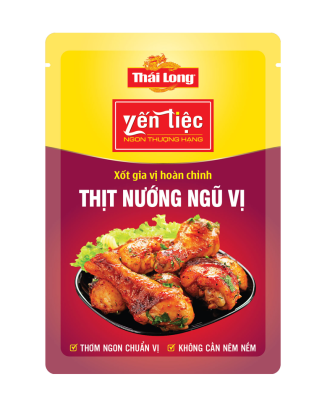 XỐT GIA VỊ HOÀN CHỈNH YẾN TIỆC - THỊT NƯỚNG NGŨ VỊ